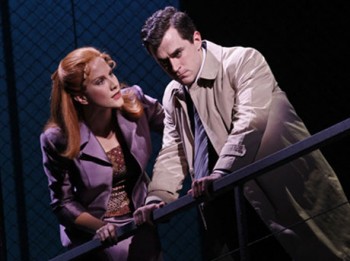 Verity Hunt-Ballard and Bobby Fox in Jersey Boys Verity Hunt-Ballard and Bobby Fox in Jersey Boys
