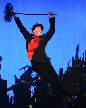 Matt Lee as Bert in Mary Poppins - Photographer David Wyatt