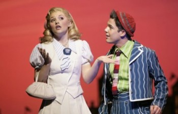 Wicked original cast members Lucy Durack and Anthony Callea