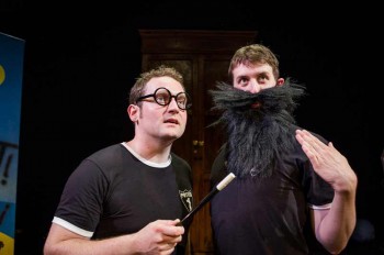 Gary Trainor and Jesse Briton in Potted Potter