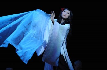 Hiromi Omura in Opera-Australia's Madama-Butterfly'. Image by Branco Gaica