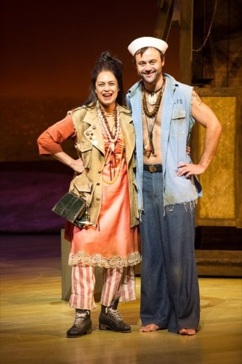 Christine Anu and Gyton Grantley will star in South Pacific. Photo by Kurt Sneddon