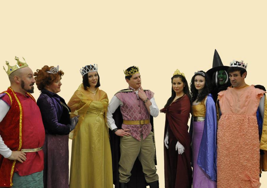 The cast of "The Prince's Quest"