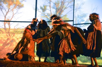 Kungkarangkalpa: Seven Sisters Songline, performed by Anangu Dance Troupe from the APY Lands in Canberra 2nd March 2013.