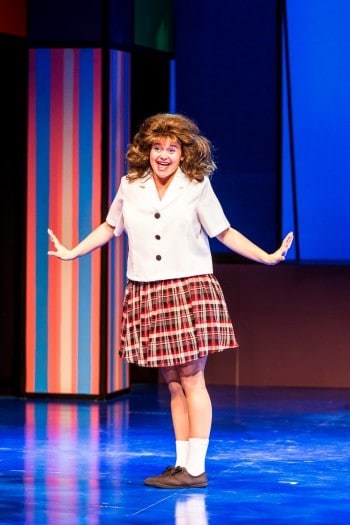 Jessica Rookeward as Tracy Turnblad. Photo by Grant Leslie.