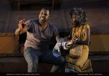 Jimi Bani and Frances Djulibing Photo: Jeff Busby
