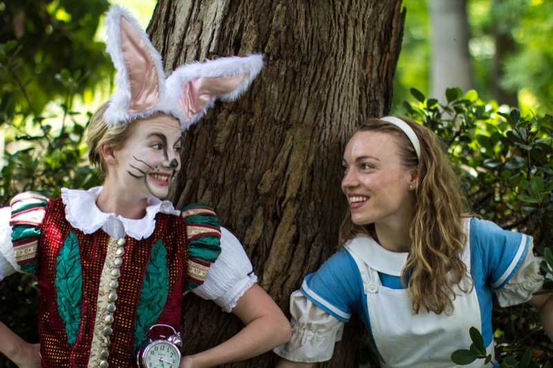 Sage Douglas as Alice in Wonderland - PHOTO CREDIT TONY RIVE