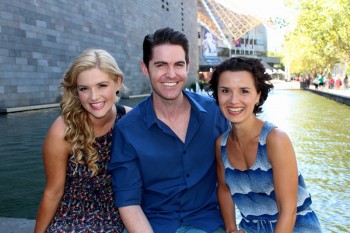 Lucy Durack, Matthew Robinson and Kellie Rode. Image by Scott Morris