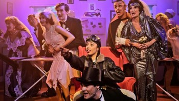 Cast of The Drowsy Chaperone. Image by Michael Francis. 