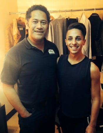Jay with Chris Scalzo