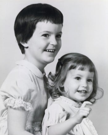 The Callaway Sisters as children