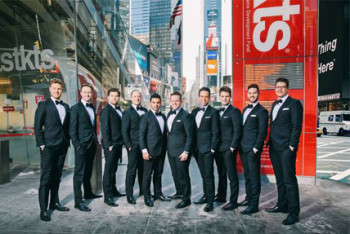 The Ten Tenors on Broadway  [Photography: Dylan Evans]