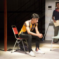 Hunter Page-Lochard and Cramer Cain in Brothers Wreck. Photo by Brett Boardman.