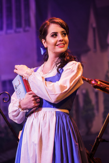 Kelsi Boyden as Belle in Packemin's Beauty and the Beast. Image by Grant Leslie.