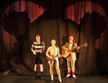 The cast of Patch Theatre's Cranky Bear.