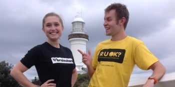 Brainstorm and RUOK? join forces.