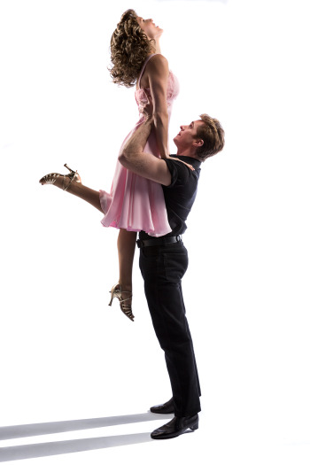 Kirby Burgess and Kurt Phelan are Baby and Johnny Castle in Dirty Dancing. Photo by Kurt Sneddon. 