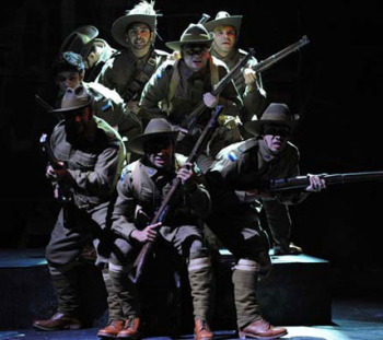 Black Diggers - QTC. [image: Black Diggers by Queensland Theatre Company. [image: Jamie Williams]