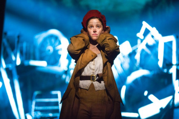 Kerrie Ann Greenland as Eponine in Les Miserables. Image by Matt Murphy