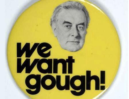 We want Gough badge
