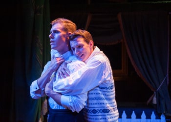 Anthony (Blake Bowden) and James (Ross Hannaford). Image by Oliver Toth