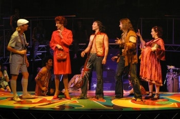 Mitchell & John in Hair, The Production Company. 2002