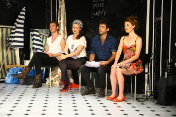 The cast. The Unspoken Word is Joe at Griffin. Photo by Eugyeene Teh.