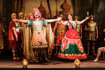 Johanna Allen and Claudio Sgaramella. Photo by Grant Leslie.