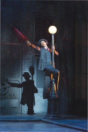 The UK production of Singin' in the Rain.