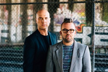 Errol and Fidel Directors Bryce Ives and Nate Gilkes. Photo by  Lachlan Woods Photography