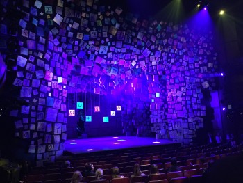 The set of Matilda the Musical in Sydney.
