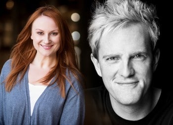 Marika Aubrey and James Millar star in Matilda The Musical