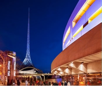 Spire from Hamer Hall - David Simmonds Photography