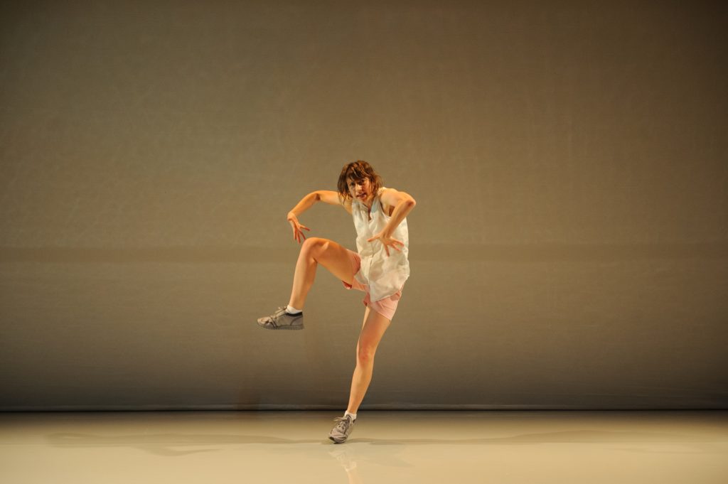 Piece for Person and Ghetto Blaster. Photo by Sarah Walker
