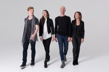 Linden Furnell, Teagan Wouters, John O'Hara and Natalie O'Donnell in Songs for a New World, Melbourne