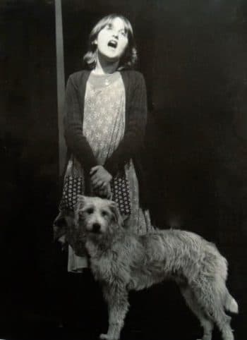 Sally as Annie, aged 12