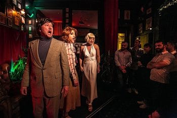 Sydney - September 19, 2016: A scene from "Hidden Sydney", an immersive cabaret experience set in the former Kings Cross brothel The Nevada (photo by Jamie Williams)
