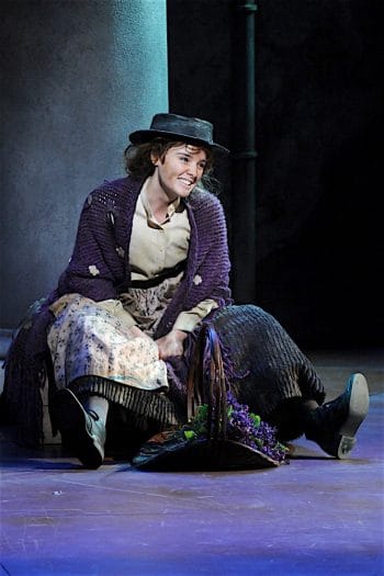 Anna O'Byrne as Eliza Doolittle in My Fair Lady. Image by Lightbox Photography