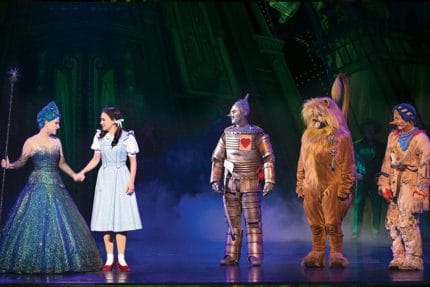 Wizard of Oz - QPAC. Photography by Jeff Busby.