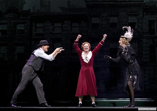 Nancye Hayes, Todd McKenney and Chloe Dallimore in Annie Melbourne - Image by Belinda Strodder (artsphotography.net.au)