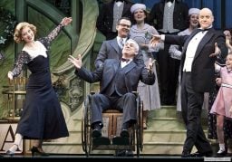 Tony Farrell and cast Annie Melbourne - Image by Belinda Strodder (artsphotography.net.au)