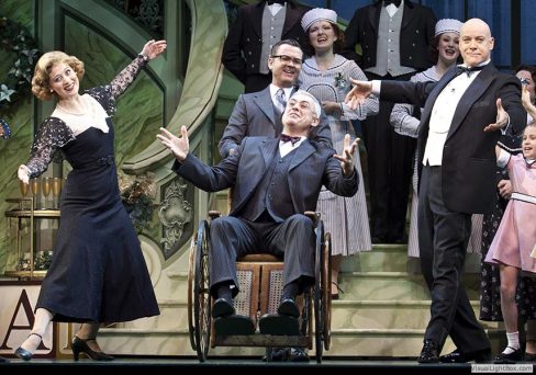 Tony Farrell and cast Annie Melbourne - Image by Belinda Strodder (artsphotography.net.au)
