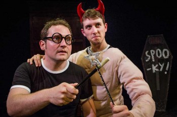 Gary Trainor and Jesse Briton in Potted Potter