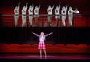 Lucy Durack as Elle Woods in Legally Blonde.
