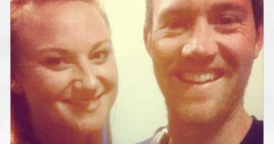 Marika Aubrey and Eddie Perfect