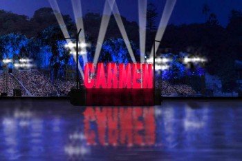Carmen Set. Image courtesy of Opera Australia