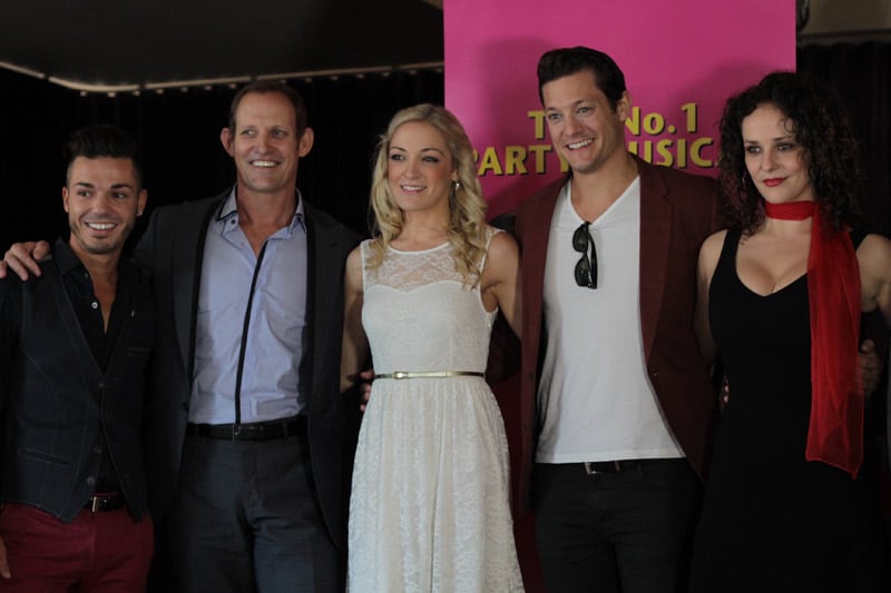 Grease Launch - Anthony Callea, Todd McKenney, Gretel Scarlett, Rob Mills and Lucy Maunder