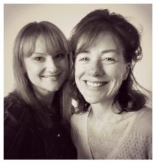 Marika Aubrey and Bernadette Robinson