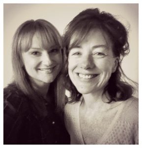 Marika Aubrey and Bernadette Robinson