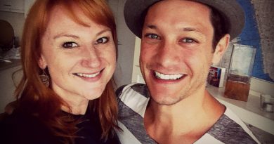 Rob Mills and Marika Aubrey